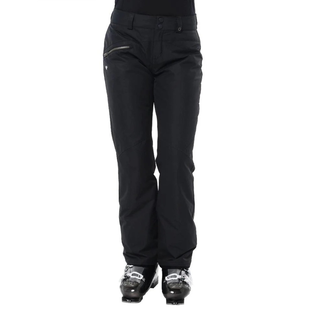 Obermeyer Womens Malta Ski Pant Size 10 Long Black Winter Skiing